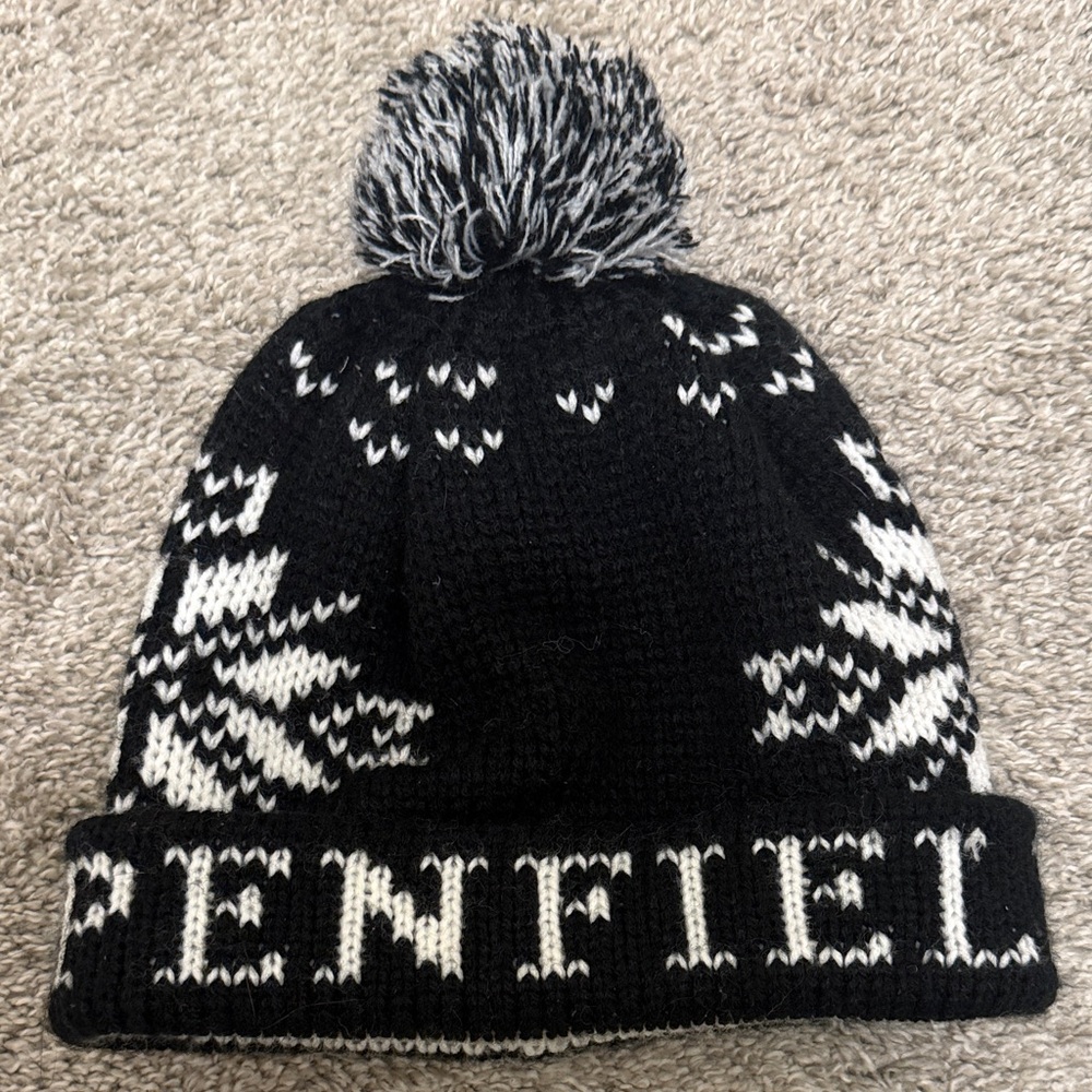 Penfield Monochrome Snowflake Beanie